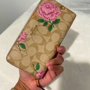Brand New Coach Prairie flower Wallet